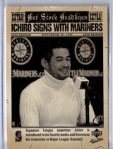 2006 Upper Deck First Pitch Hot Stove Headlines #HS-8 Ichiro Suzuki