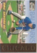 1996 Pinnacle Summit Ballparks #10 Ryne Sandberg