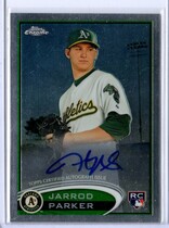 2012 Topps Chrome Rookie Autographs #177 Jarrod Parker