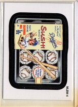 2016 Topps MLB Wacky Promo #MLBW-4 Dodgers Sushi