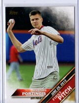 2016 Topps First Pitch #FP-8 Kristaps Porzingis