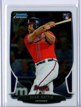 2013 Bowman Chrome Draft #37 Evan Gattis