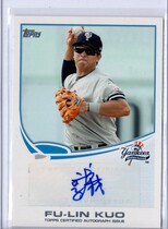 2013 Topps Pro Debut Autographs #PDA-FK Fu-Lin Kuo