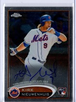 2012 Topps Chrome Rookie Autographs #192 Kirk Nieuwenhuis