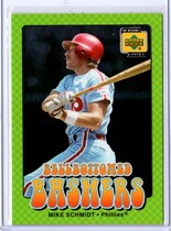 2001 Upper Deck Decade 1970s Bellbottomed Bashers #BB5 Mike Schmidt