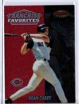 2000 Bowman Best Franchise Favorites #FR1A Sean Casey