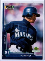 2001 Upper Deck Play Makers Cards #4 Ichiro Suzuki