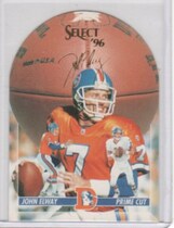 1996 Pinnacle Select Prime Cuts #8 John Elway