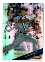 2015 Bowman Best Refractor #41 Matt Wisler