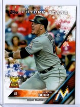 2016 Topps Walmart Holiday #HMW135 Justin Bour