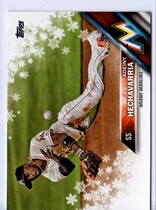 2016 Topps Walmart Holiday #HMW32 Adeiny Hechavarria