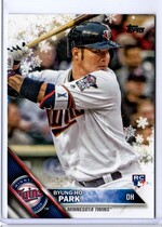 2016 Topps Walmart Holiday #HMW22 Byung-Ho Park