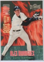 1999 Metal Universe Boyz with the Wood #15BW Alex Rodriguez