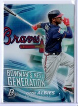 2017 Bowman Platinum Bowmans Next Generation #BNG-OA Ozzie Albies