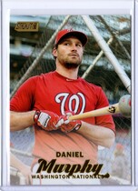 2017 Stadium Club Gold Foil #257 Daniel Murphy