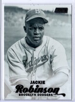 2017 Stadium Club Black Foil #193 Jackie Robinson