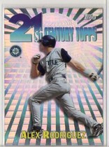 2000 Topps 21st Century #C6 Alex Rodriguez
