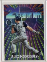 2000 Topps Chrome 21st Century #C6 Alex Rodriguez