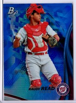 2017 Bowman Platinum Top Prospects Royal Blue #TP-RR Raudy Read