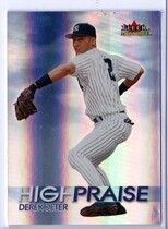 2000 Fleer Mystique High Praise #HP4 Derek Jeter