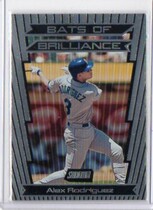 2000 Stadium Club Bats of Brilliance #BB8 Alex Rodriguez