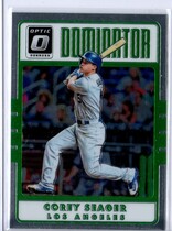 2017 Donruss Optic Dominator #D3 Corey Seager