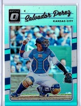 2017 Donruss Optic Aqua #105 Salvador Perez
