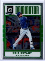 2017 Donruss Optic Dominator #D1 Kris Bryant