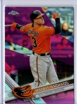 2017 Topps Chrome Pink Refractor #40 Manny Machado