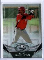 2011 Bowman Platinum Prospects X-Fractors #BPP38 Billy Hamilton