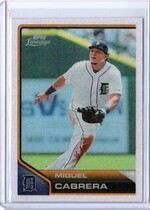 2011 Topps Lineage Cloth Stickers #TCS42 Miguel Cabrera