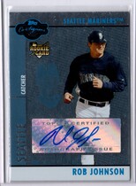 2008 Topps Co-Signers Silver Blue #112 Rob Johnson