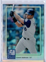 1998 Donruss Collections Elite Prized #PC445 Garret Anderson