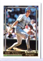 1992 Topps Gold Winners #409 Geno Petralli