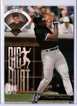 1995 Leaf Thomas Akklaim #1 Frank Thomas