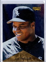 1996 Pinnacle Foil #395 Frank Thomas