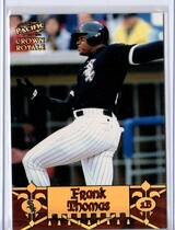 1998 Pacific Crown Royale Diamond Knights #8 Frank Thomas