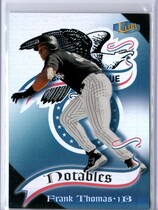 1998 Ultra Notables #1N Frank Thomas