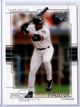 2001 Upper Deck Pros and Prospects #37 Frank Thomas