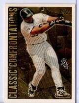 1996 Topps Classic Confrontations #CC5 Frank Thomas