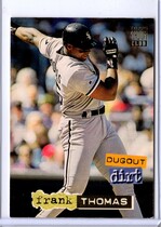 1994 Stadium Club Dugout Dirt #DD9 Frank Thomas