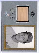 2001 SP Legendary Cuts Debut Game Bat #B-WP Wes Parker
