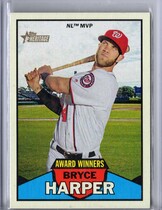 2016 Topps Heritage High Number Award Winners #AW-2 Bryce Harper