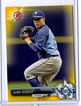 2017 Bowman Prospects Yellow #BP133 Jaime Schultz