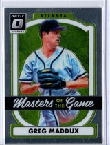 2017 Donruss Optic Masters of the Game #MG15 Greg Maddux