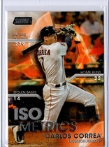 2016 Stadium Club ISOmetrics #I-16 Carlos Correa