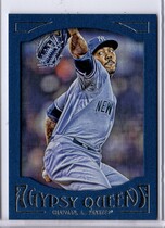 2016 Topps Gypsy Queen Framed Blue #22 Aroldis Chapman