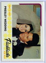 2016 Topps Heritage News Flashbacks #NF-PW Presley Wedding