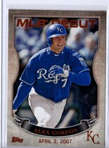 2016 Topps MLB Debut Bronze Series 2 #MLBD2-31 Alex Gordon