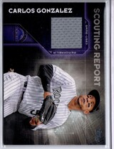 2016 Topps Scouting Report Relics Series 2 #SRR-CGN Carlos Gonzalez